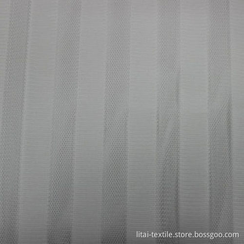 Poly Tulle Jacquard Fabric, 58-inch Width